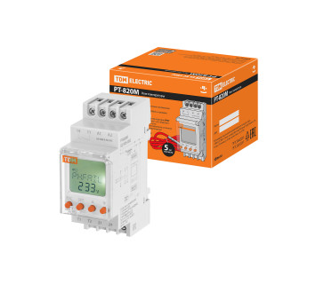 Реле температуры РТ-820M (-25+130C, 24-240В АС/DC, с датч. IP67, ЖК) TDM