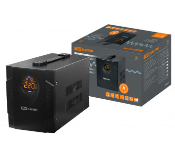 Стабилизатор напряжения СНС1-1-2 кВА симисторный переносной TDM