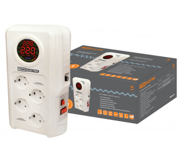 Стабилизатор напряжения СБР1-1-1,5 кВА электронный бытовой TDM