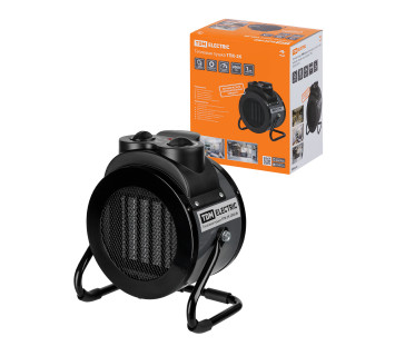 Тепловая пушка ТПК-2К, круглый корпус, 2 кВт (1/2 кВт), терморег, керам. нагр. элемент, TDM