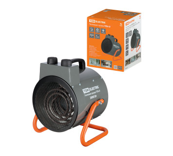 Тепловая пушка ТПК-О, 3 кВт, круглый корпус, терморегулятор, TDM