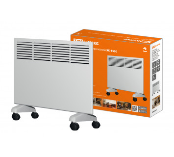 Конвектор электрический ЭК-1500, 1500 Вт, регул. мощн. (750/1500 Вт), термостат, TDM