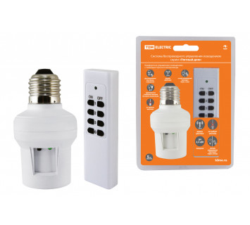 Комплект для беспроводного управления освещением ПУ3-П1.1-Е27 (1 приемник) 